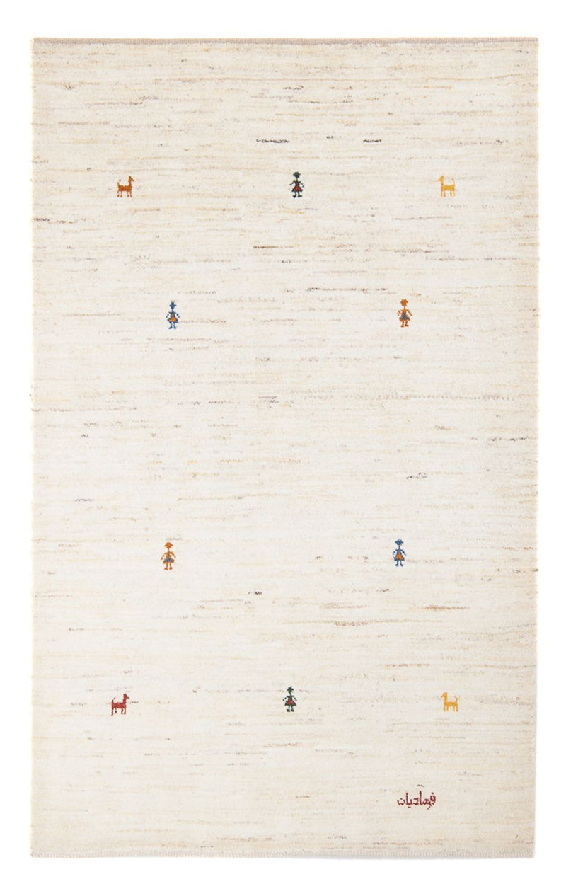 Gabbeh-tæppe - Persisk - 175 x 121 cm - beige