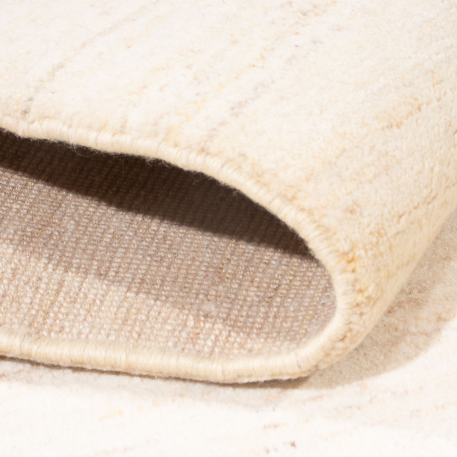 Gabbeh-tæppe - Persisk - 175 x 121 cm - beige