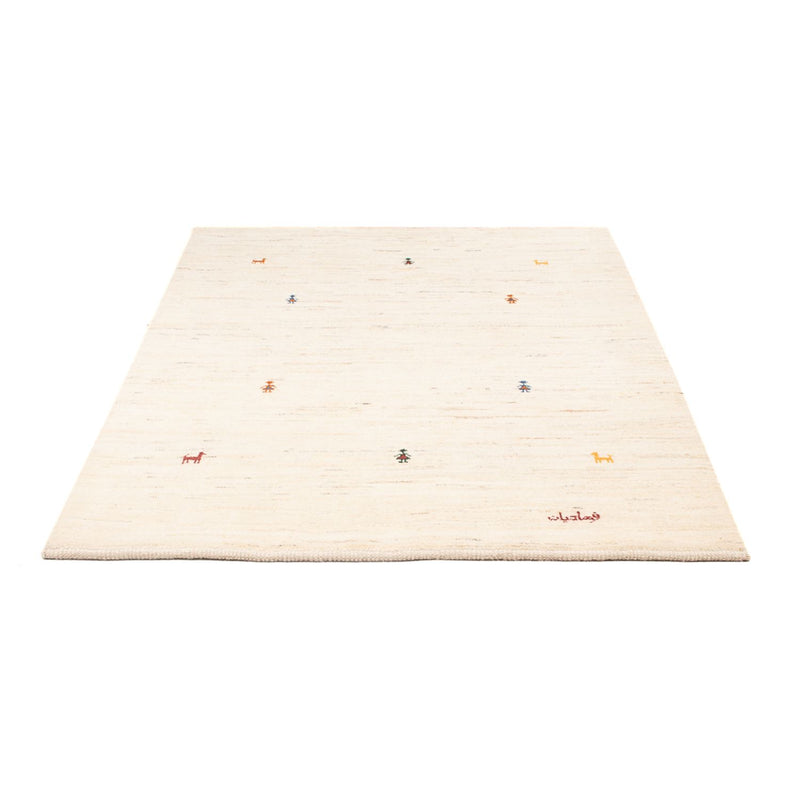 Gabbeh-tæppe - Persisk - 175 x 121 cm - beige