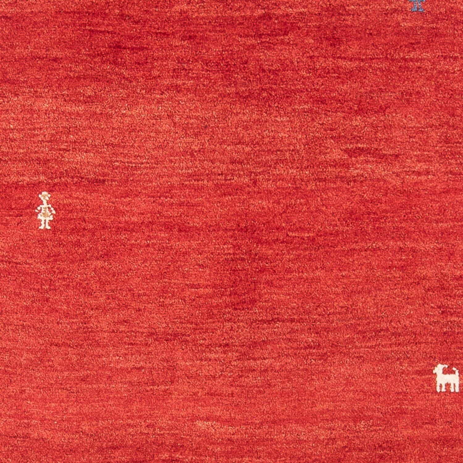 Gabbeh-tæppe - Persisk - 169 x 115 cm - rød