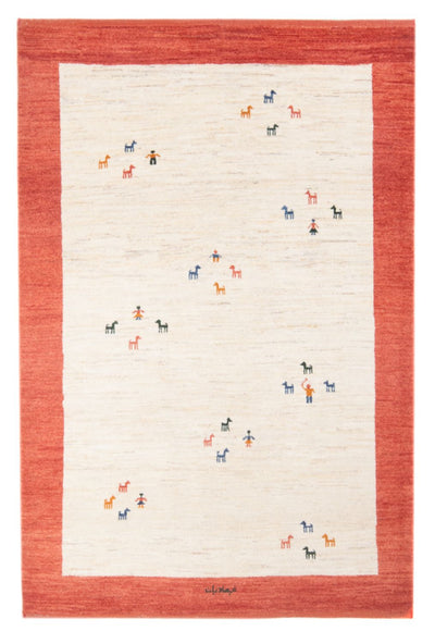 Persisk Gabbeh Tæppe 120x177cm - Perserteppich Wollteppich