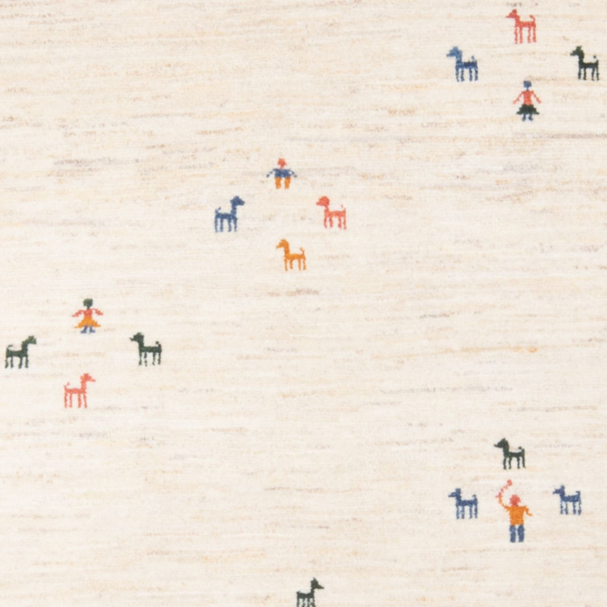 Gabbeh-tæppe - Persisk - 177 x 120 cm - flerfarvet