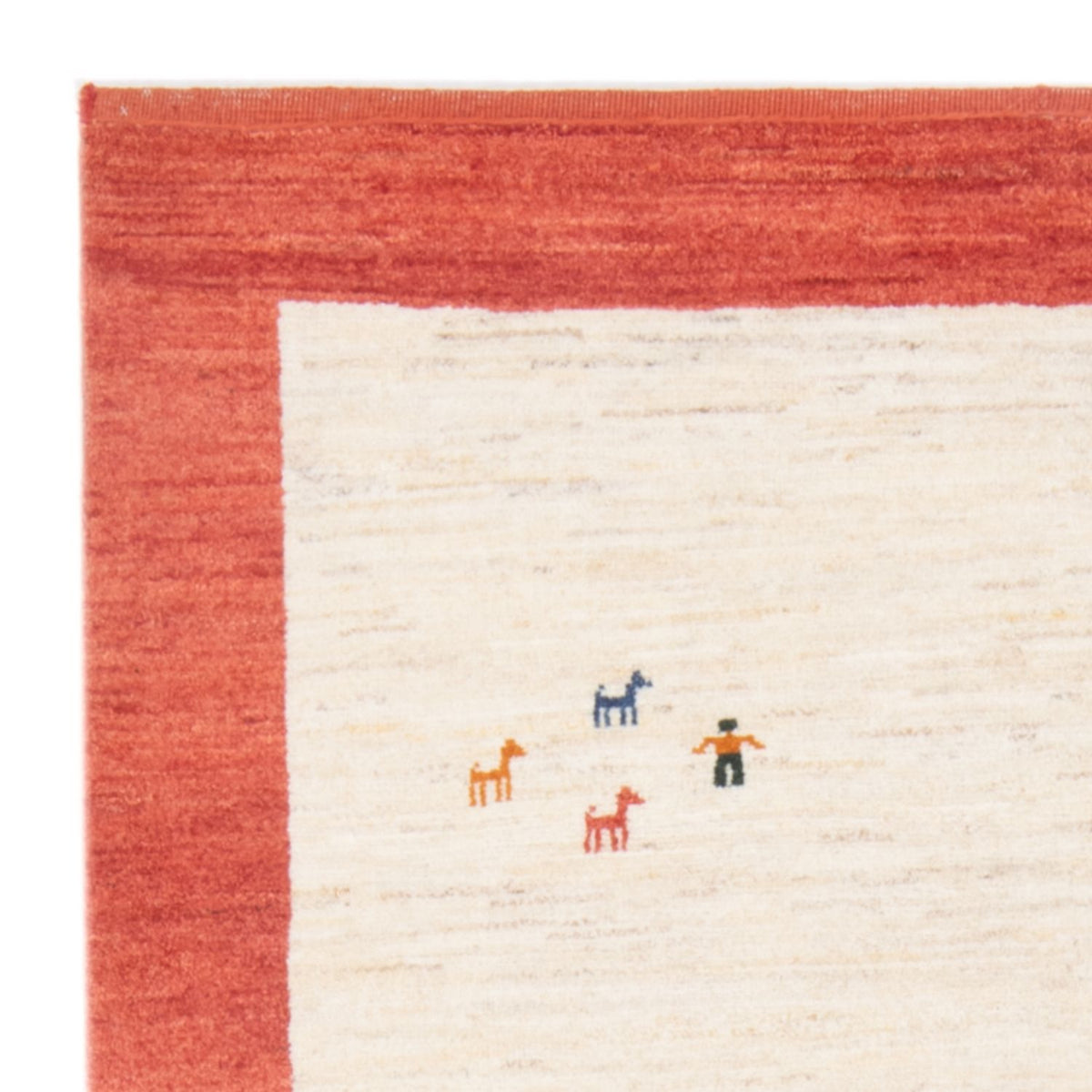 Gabbeh-tæppe - Persisk - 177 x 120 cm - flerfarvet