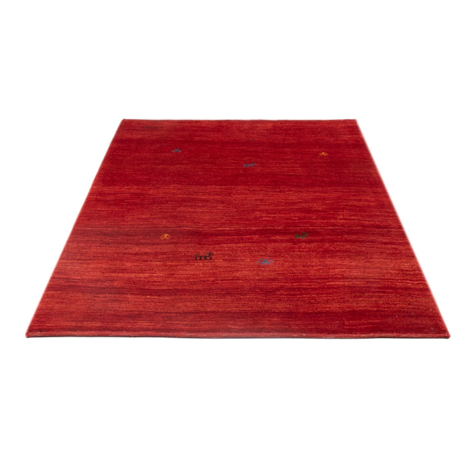 Gabbeh-tæppe - Persisk - 185 x 114 cm - rød