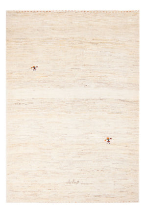 Gabbeh-tæppe - Persisk - 160 x 110 cm - creme