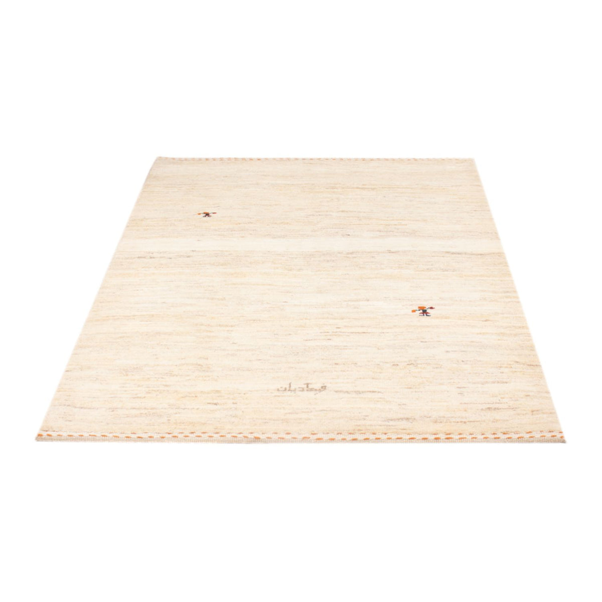 Gabbeh-tæppe - Persisk - 160 x 110 cm - creme