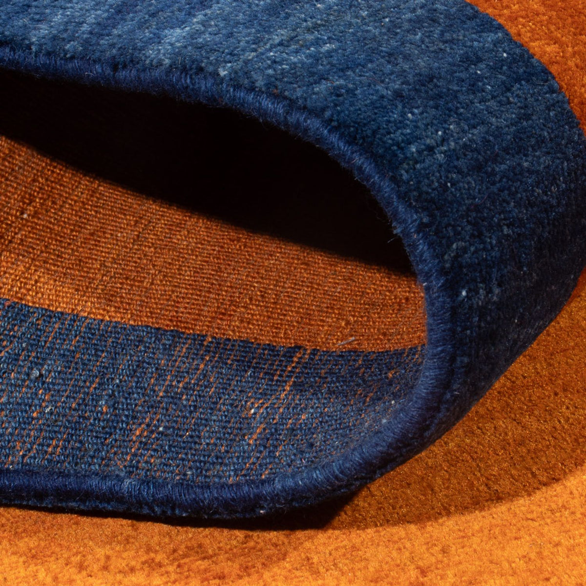 Gabbeh-tæppe - Persisk - 195 x 129 cm - flerfarvet