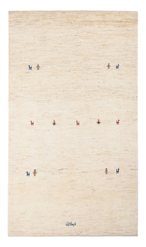 Gabbeh-tæppe - Persisk - 184 x 112 cm - beige