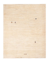 Gabbeh-tæppe - Persisk - 150 x 109 cm - lys beige