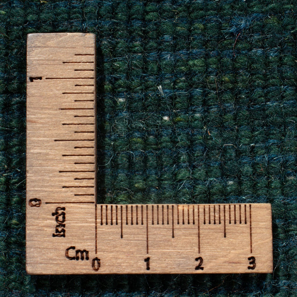 Gabbeh-tæppe - Persisk - 146 x 98 cm - mørkegrøn