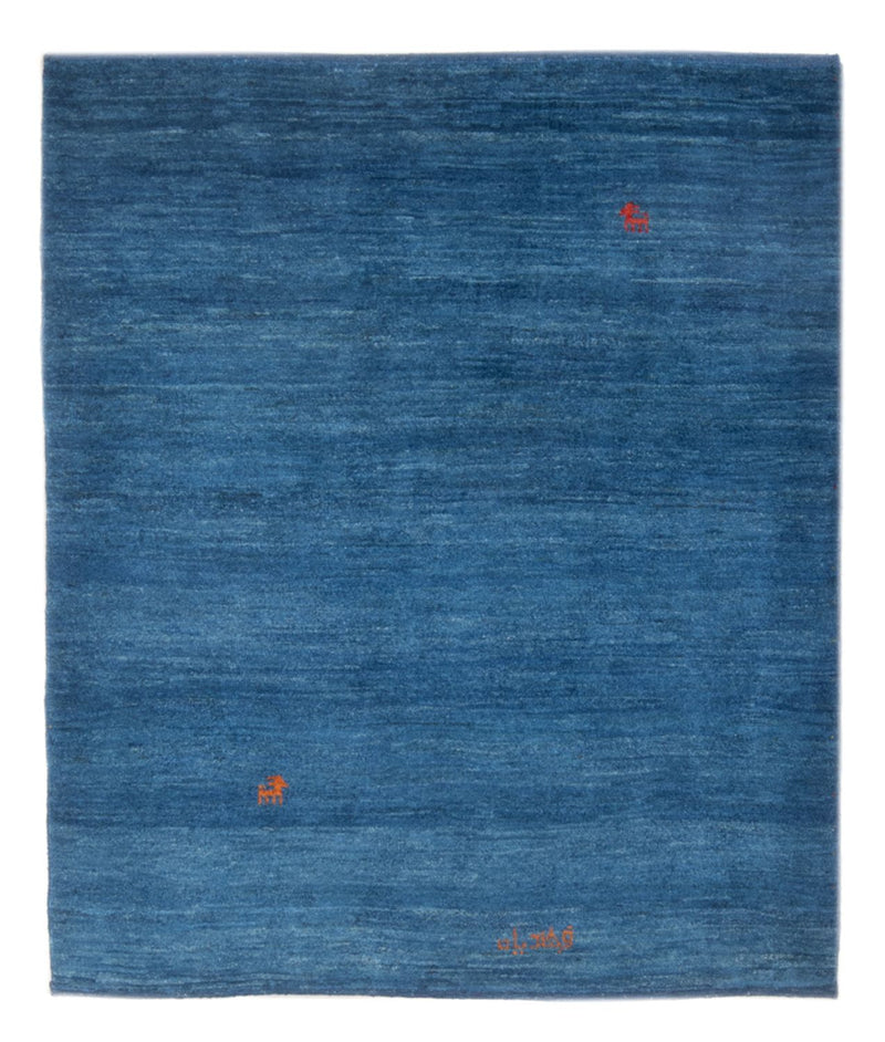 Gabbeh-tæppe - Persisk - 140 x 102 cm - havblå
