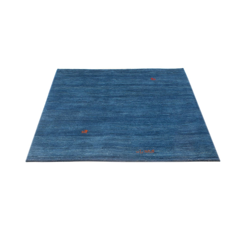 Gabbeh-tæppe - Persisk - 140 x 102 cm - havblå