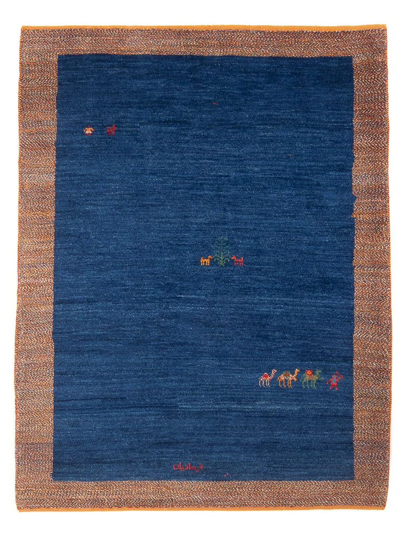 Gabbeh-tæppe - Persisk - 175 x 124 cm - flerfarvet