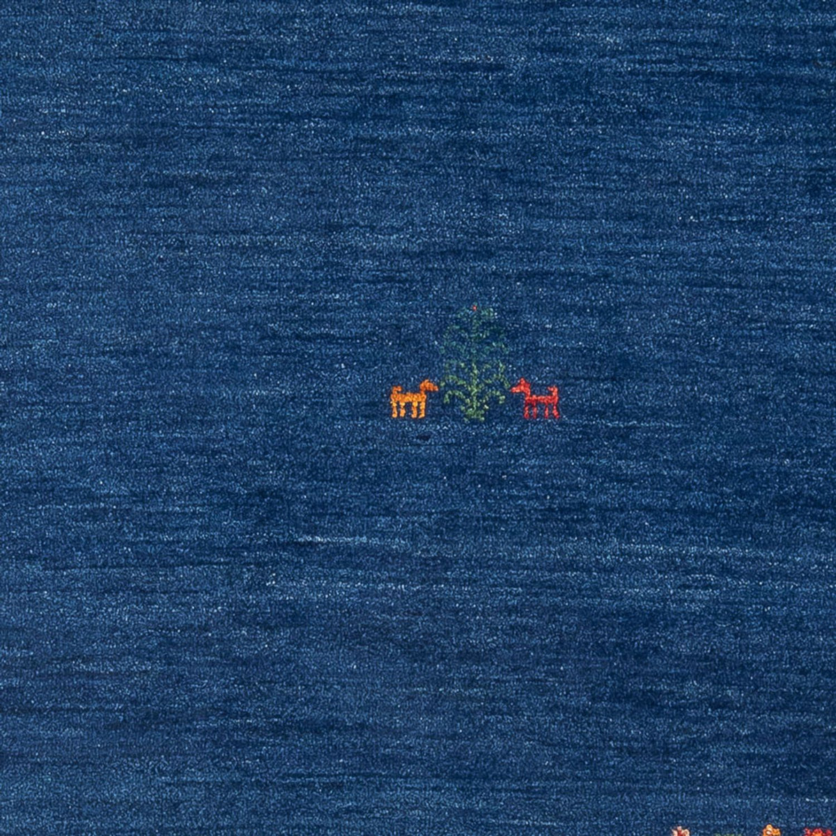 Gabbeh-tæppe - Persisk - 175 x 124 cm - flerfarvet