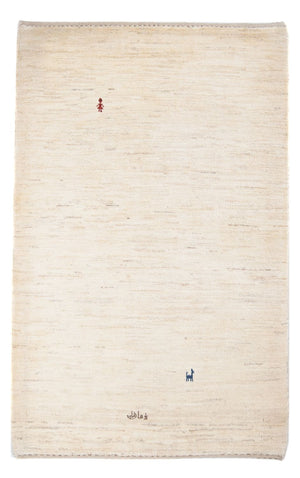 Gabbeh-tæppe - Persisk - 162 x 111 cm - beige