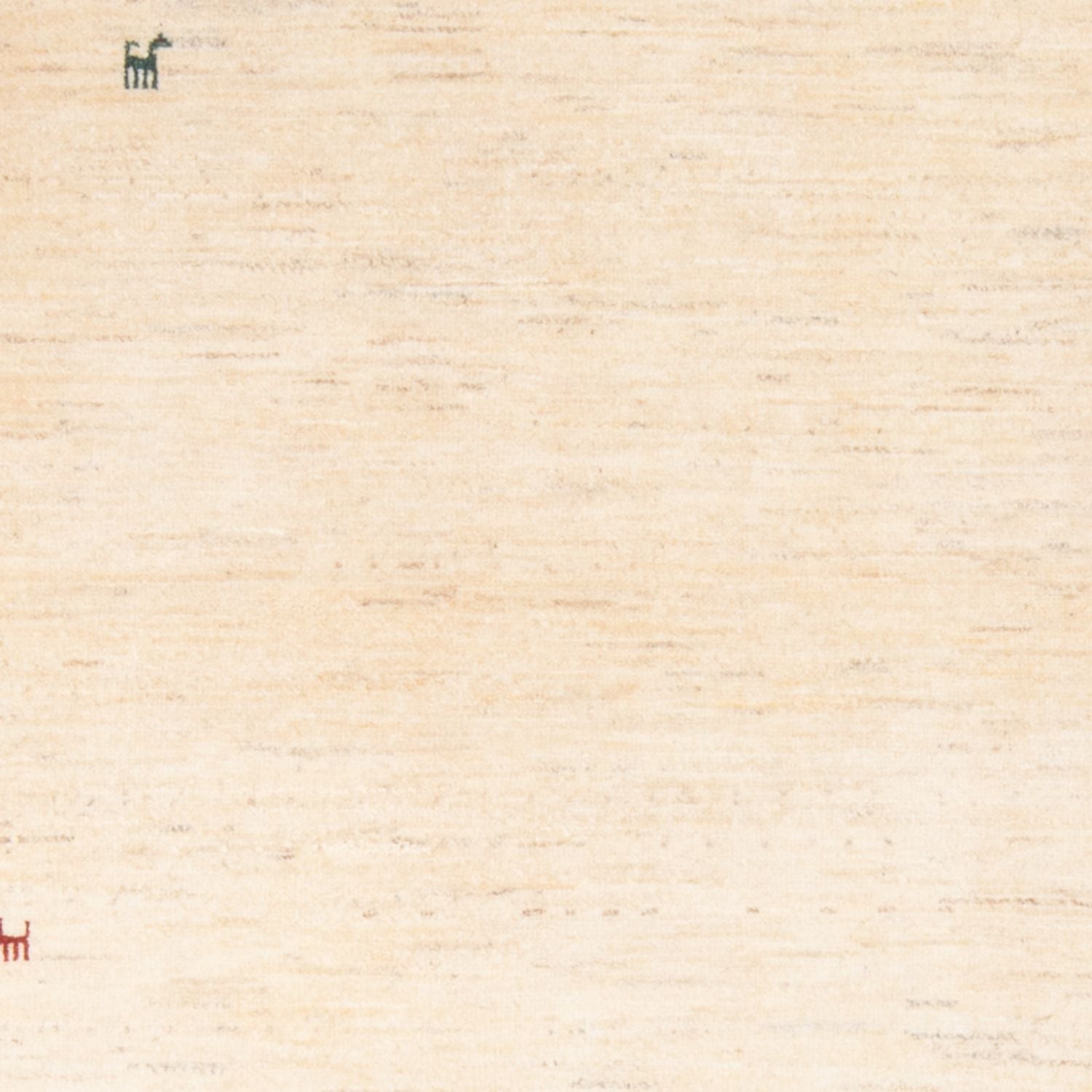 Gabbeh-tæppe - Persisk - 153 x 108 cm - lys beige