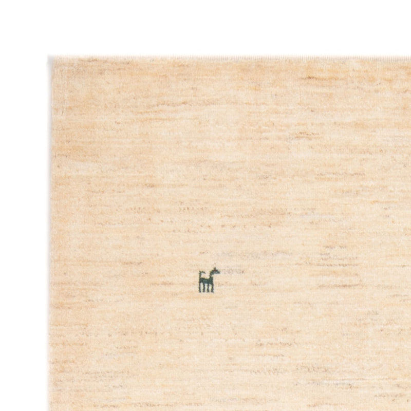 Gabbeh-tæppe - Persisk - 153 x 108 cm - lys beige