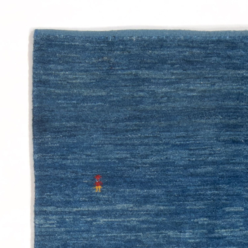 Gabbeh-tæppe - Persisk - 144 x 96 cm - havblå