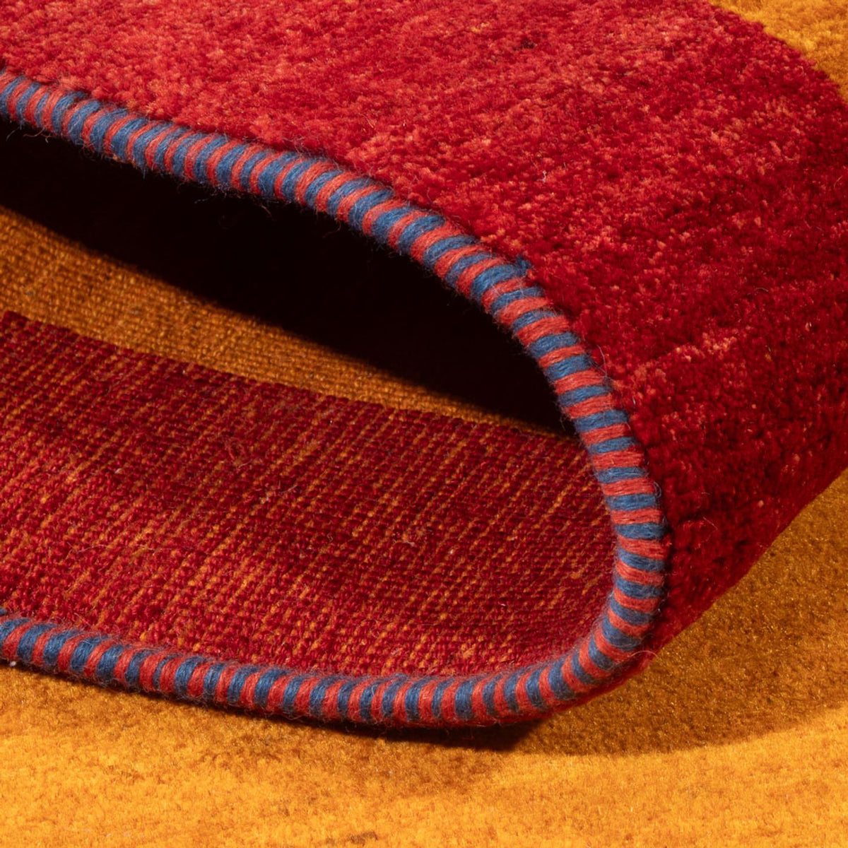 Gabbeh-tæppe - Persisk - 183 x 120 cm - flerfarvet