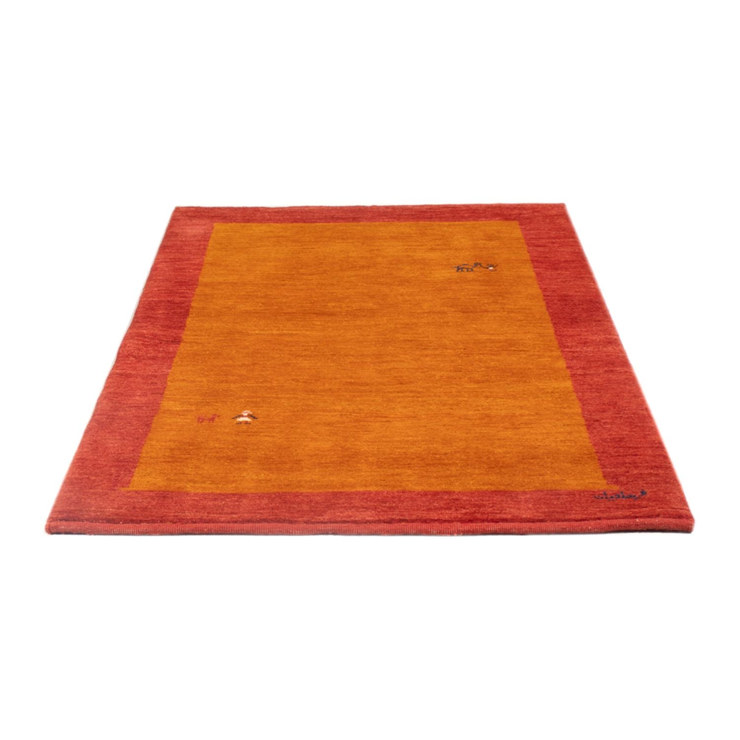 Gabbeh-tæppe - Persisk - 156 x 101 cm - flerfarvet