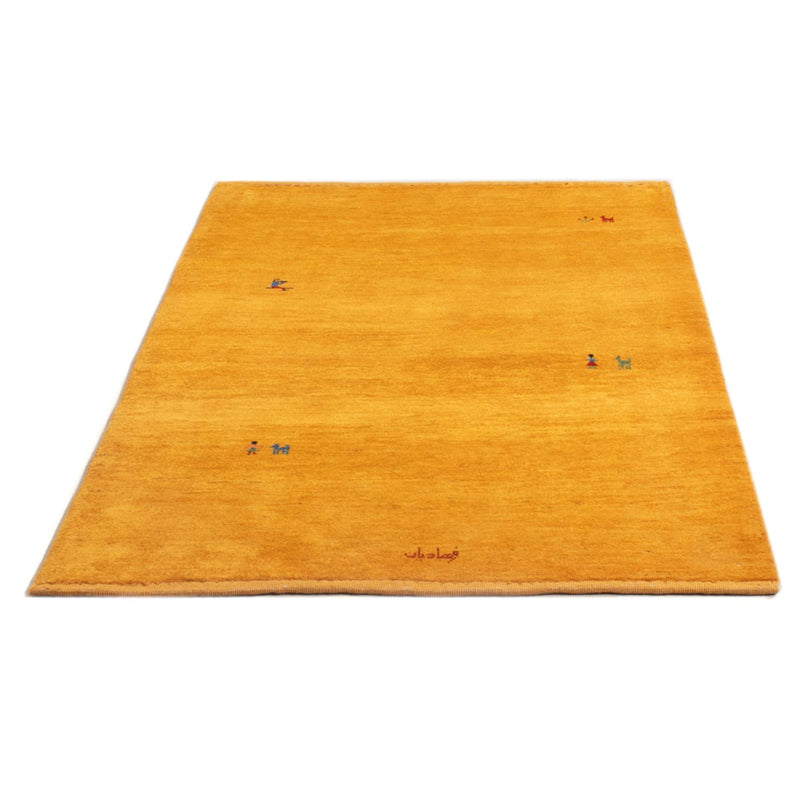 Gabbeh-tæppe - Persisk - 147 x 100 cm - guld