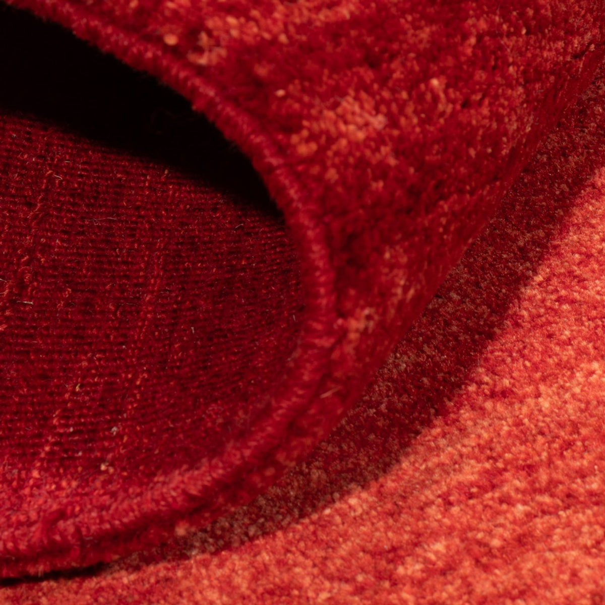 Gabbeh-tæppe - Persisk - 145 x 101 cm - rød