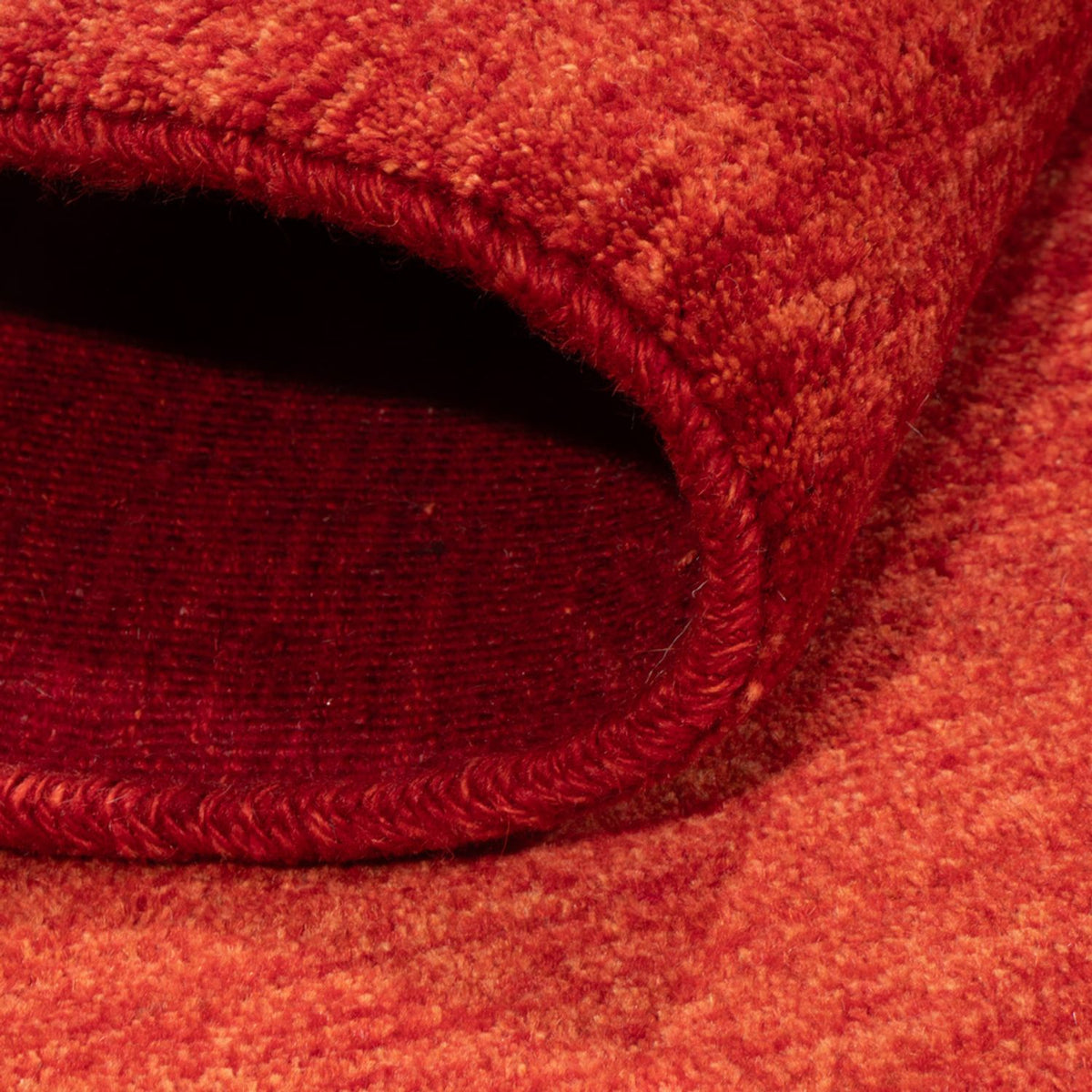 Gabbeh-tæppe - Persisk - 142 x 100 cm - rød