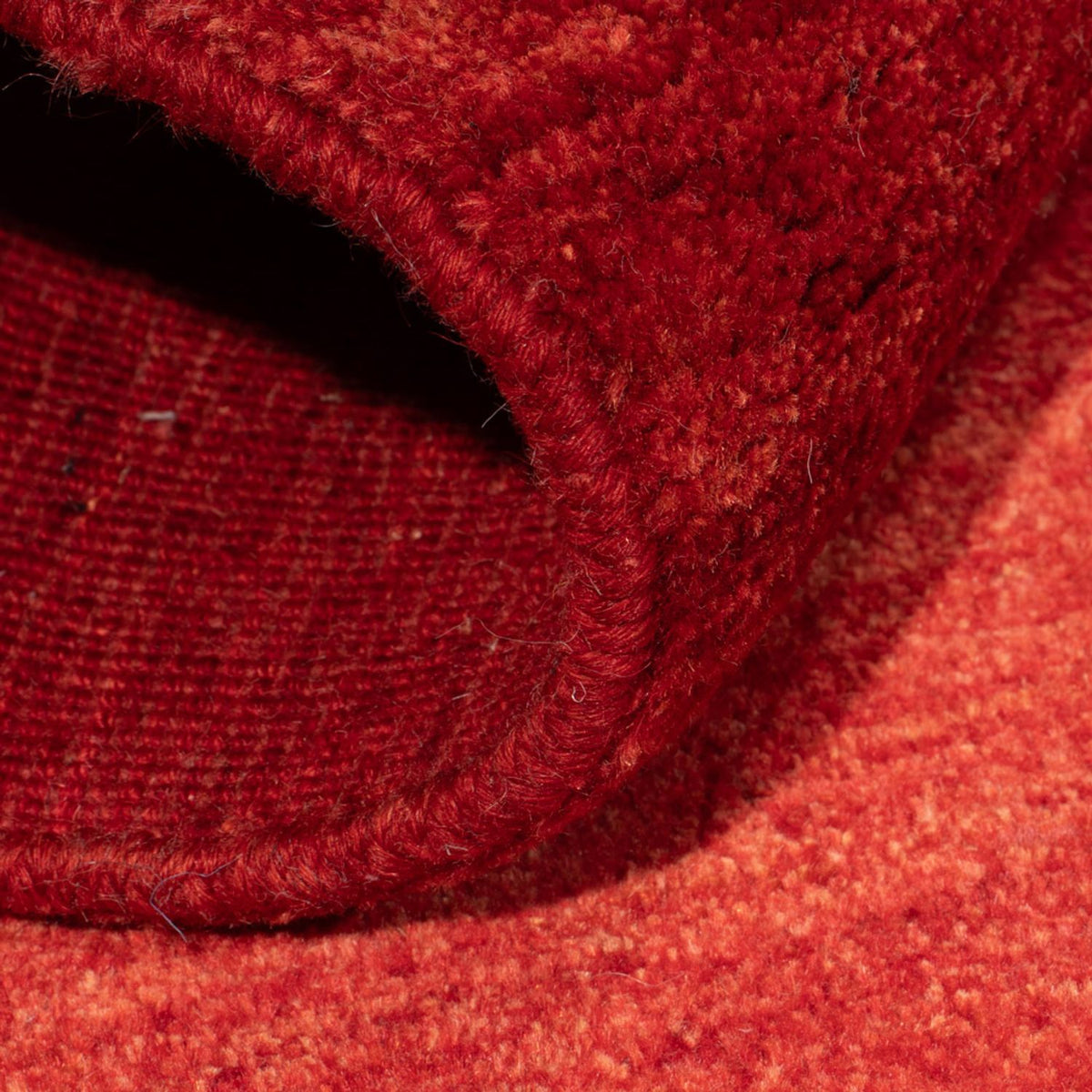 Gabbeh-tæppe - Persisk - 145 x 96 cm - rød