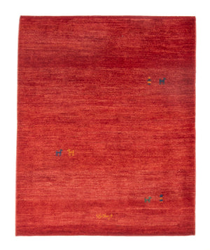 Gabbeh-tæppe - Persisk - 140 x 104 cm - rød