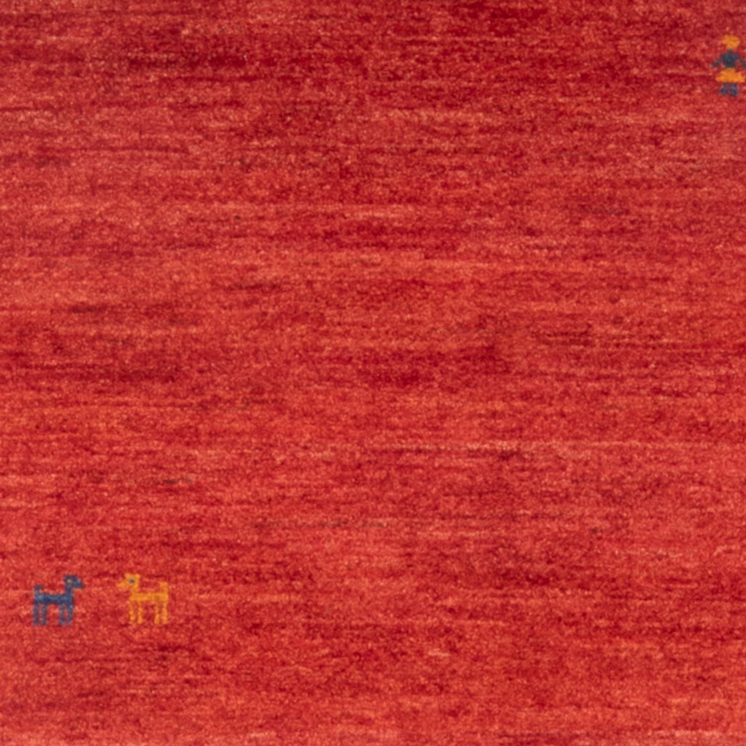 Gabbeh-tæppe - Persisk - 140 x 104 cm - rød