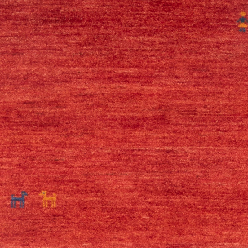 Gabbeh-tæppe - Persisk - 140 x 104 cm - rød