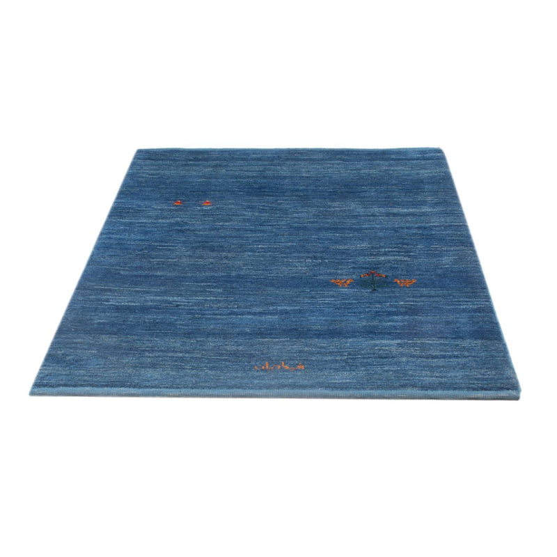 Gabbeh-tæppe - Persisk - 147 x 102 cm - havblå