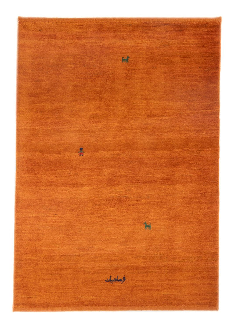 Gabbeh-tæppe - Persisk - 152 x 103 cm - terrakotta