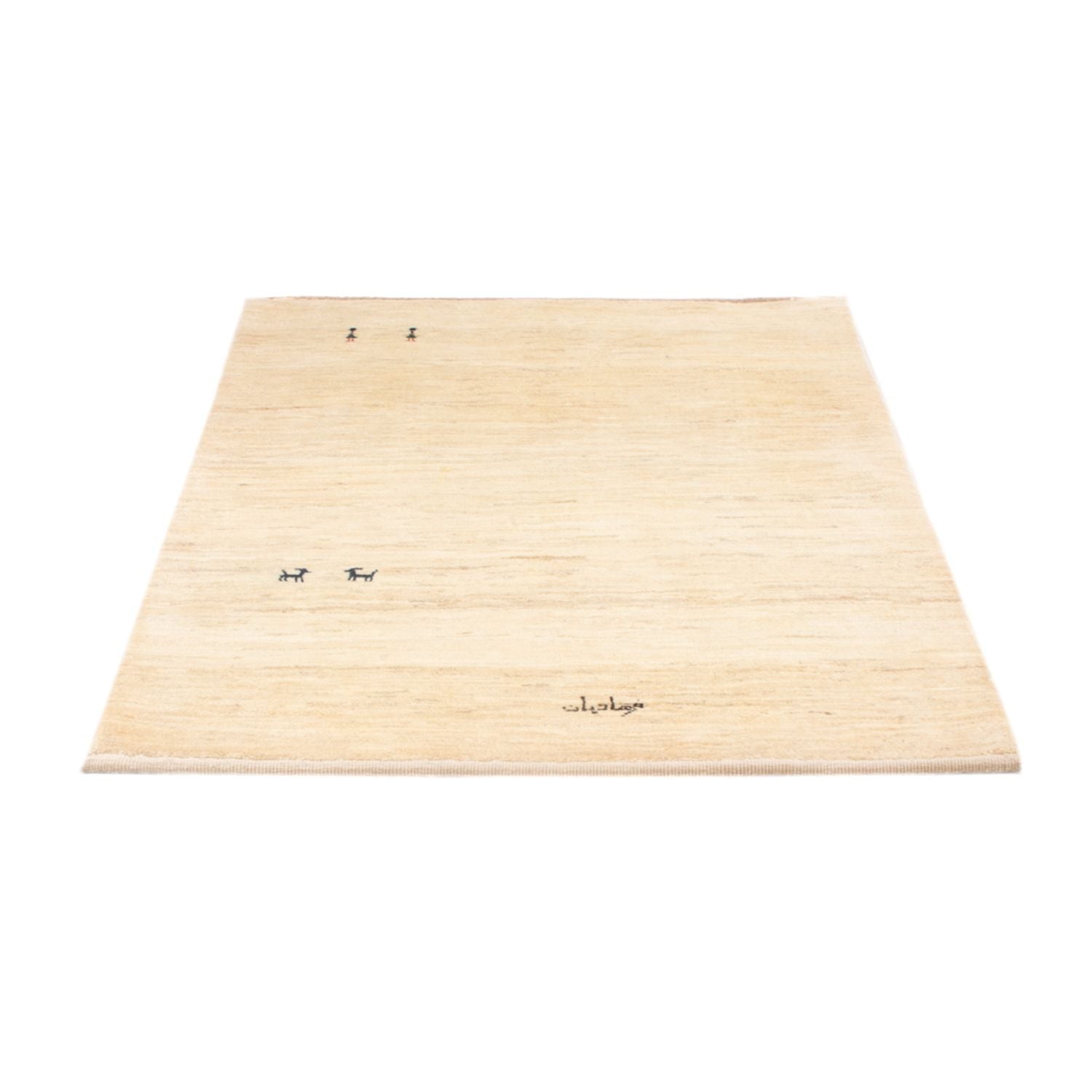 Gabbeh-tæppe - Persisk - 150 x 102 cm - hvid