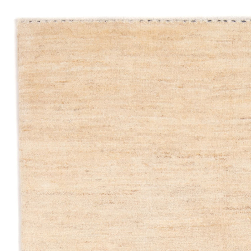 Gabbeh-tæppe - Persisk - 141 x 106 cm - lys beige