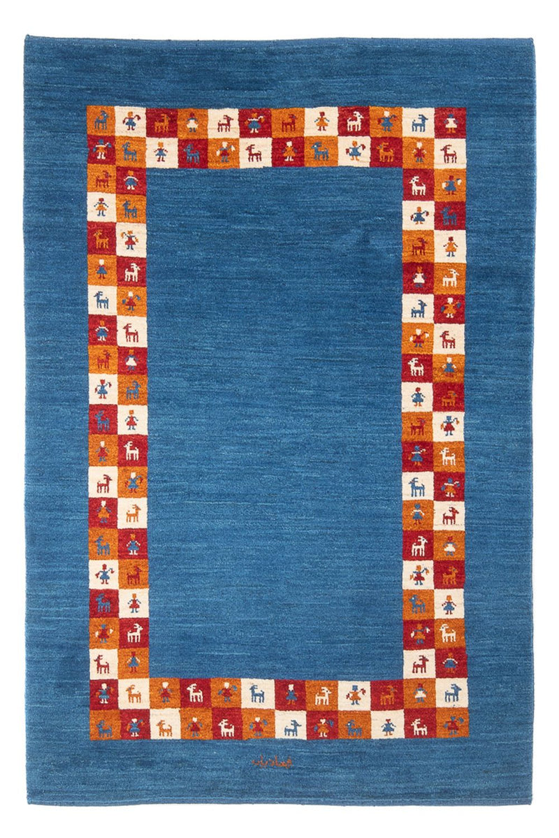Gabbeh-tæppe - Persisk - 176 x 122 cm - flerfarvet