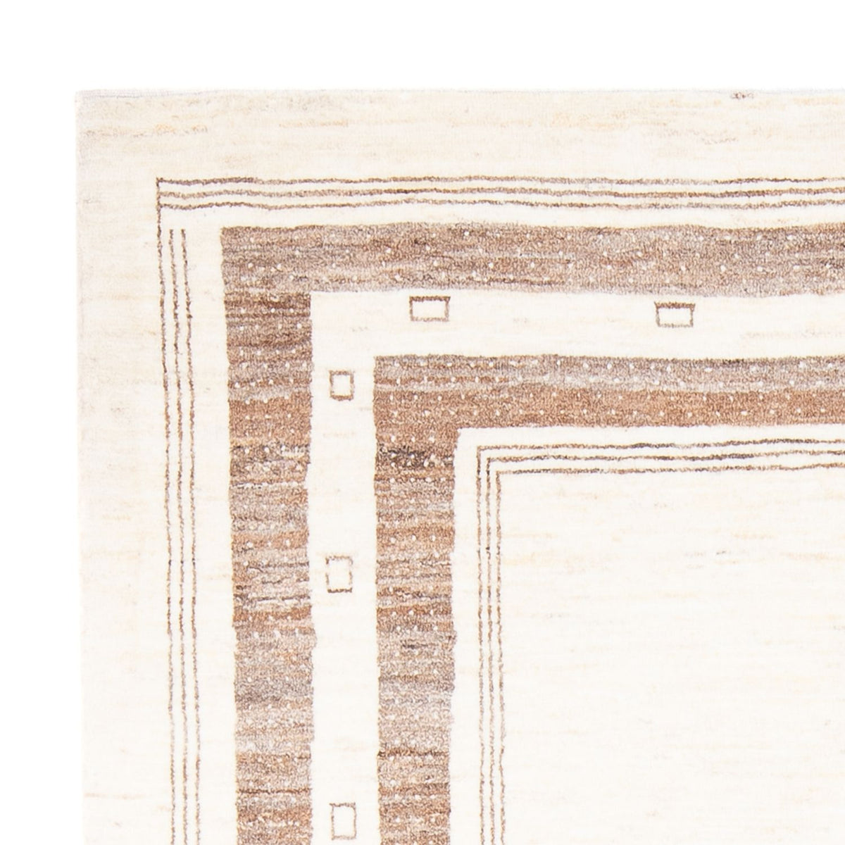 Gabbeh-tæppe - Persisk - 181 x 143 cm - flerfarvet