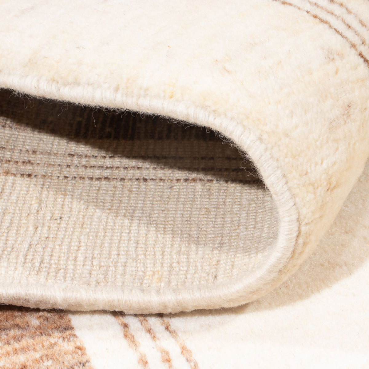 Gabbeh-tæppe - Persisk - 181 x 143 cm - flerfarvet