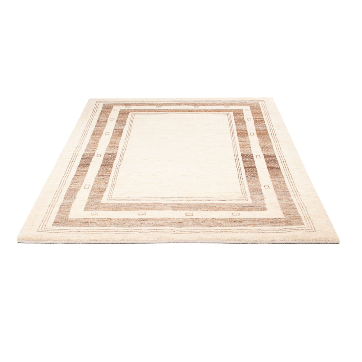 Gabbeh-tæppe - Persisk - 181 x 143 cm - flerfarvet