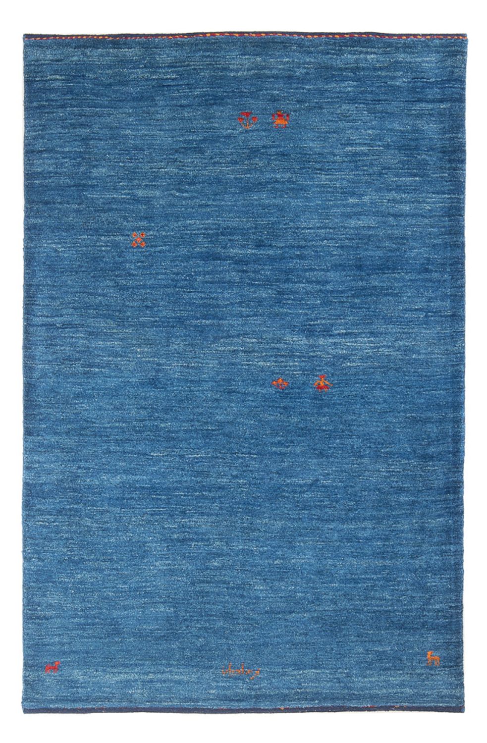 Gabbeh-tæppe - Persisk - 174 x 118 cm - blå