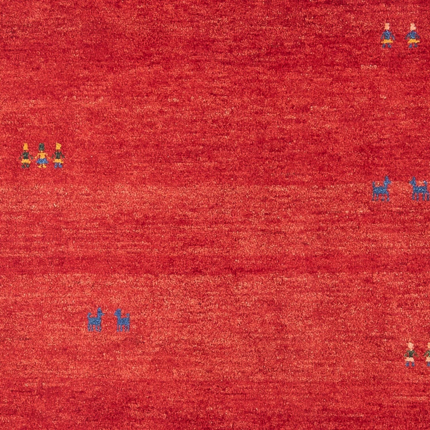 Gabbeh-tæppe - Persisk - 183 x 123 cm - rød