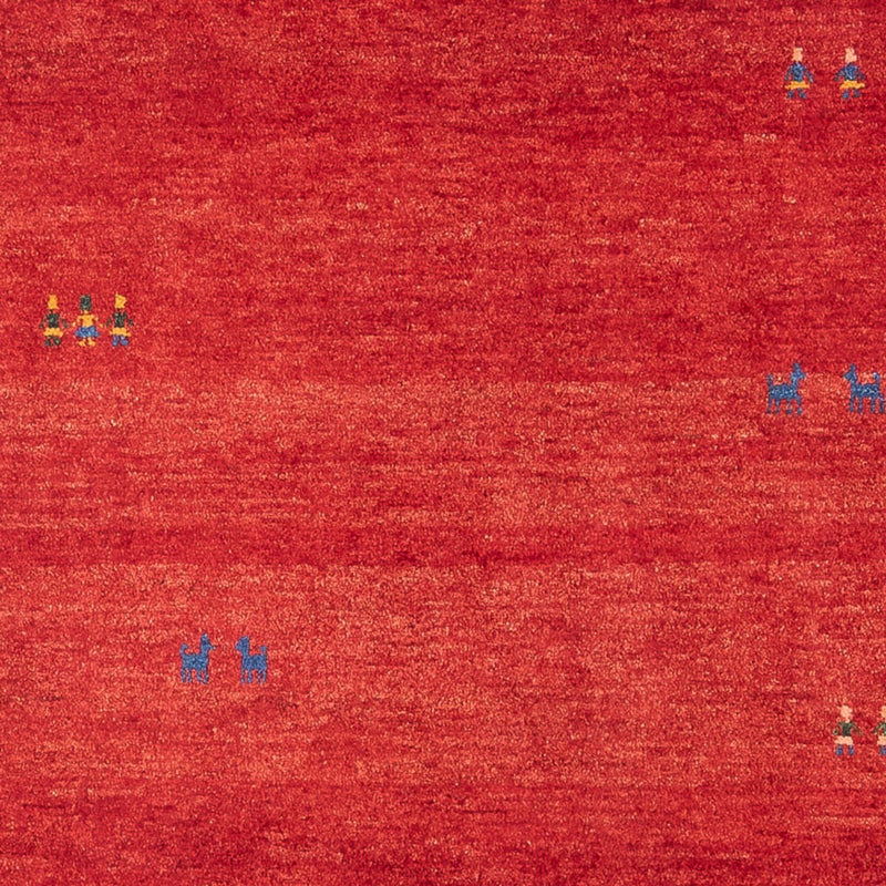 Gabbeh-tæppe - Persisk - 183 x 123 cm - rød