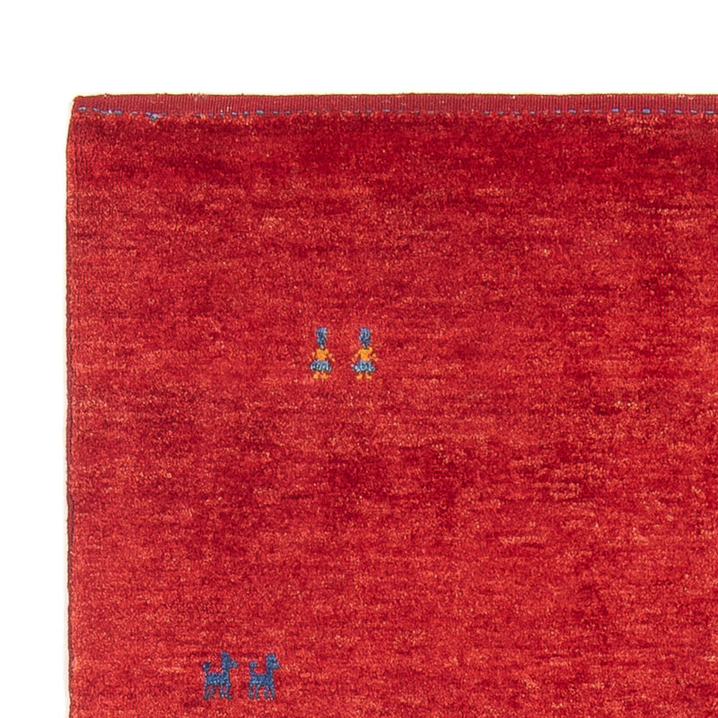 Gabbeh-tæppe - Persisk - 183 x 123 cm - rød