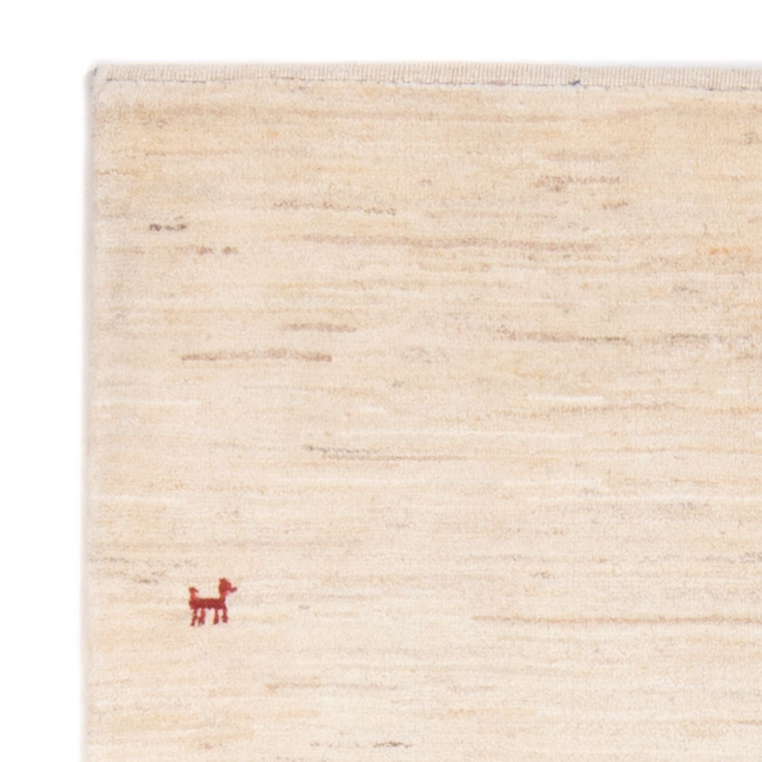Gabbeh-tæppe - Persisk - 148 x 100 cm - lys beige
