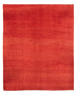 Gabbeh-tæppe - Persisk - 390 x 304 cm - rød
