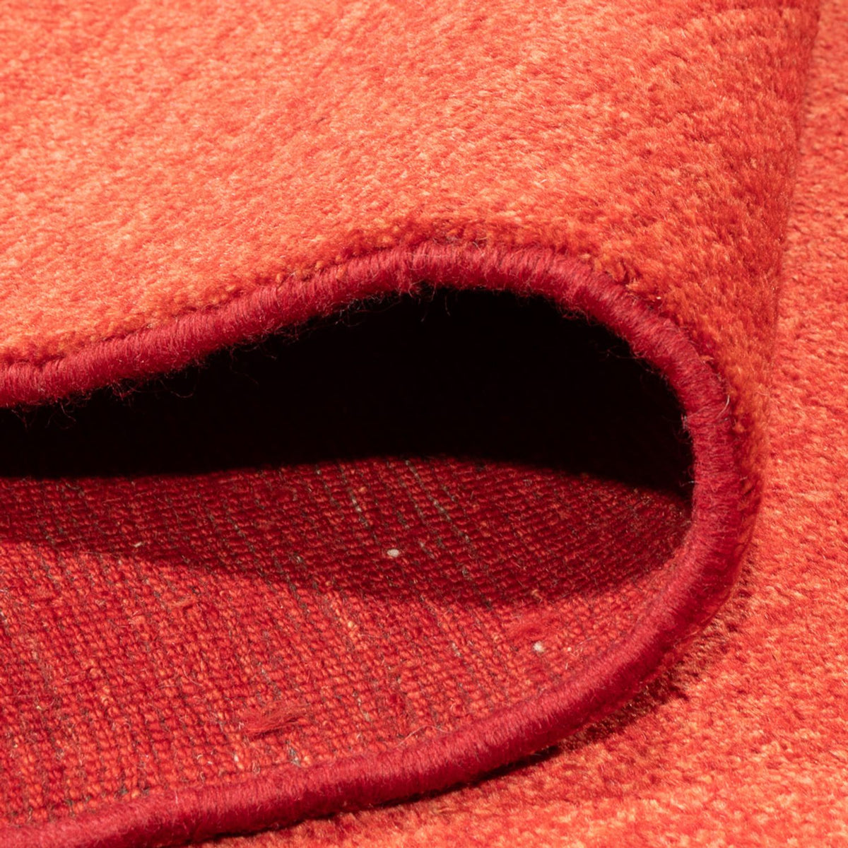 Gabbeh-tæppe - Persisk - 390 x 304 cm - rød