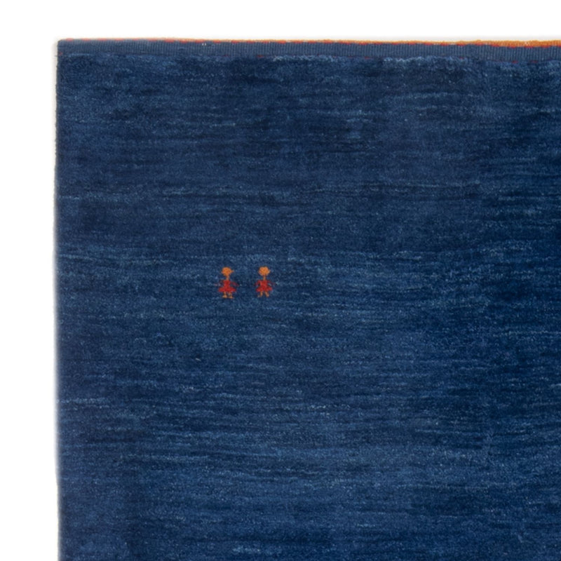 Gabbeh-tæppe - Persisk - 158 x 107 cm - mørkeblå