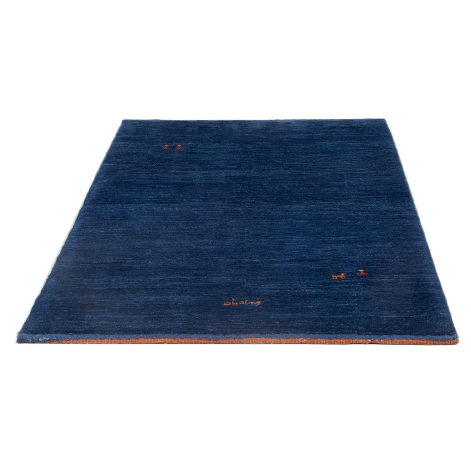 Gabbeh-tæppe - Persisk - 158 x 107 cm - mørkeblå
