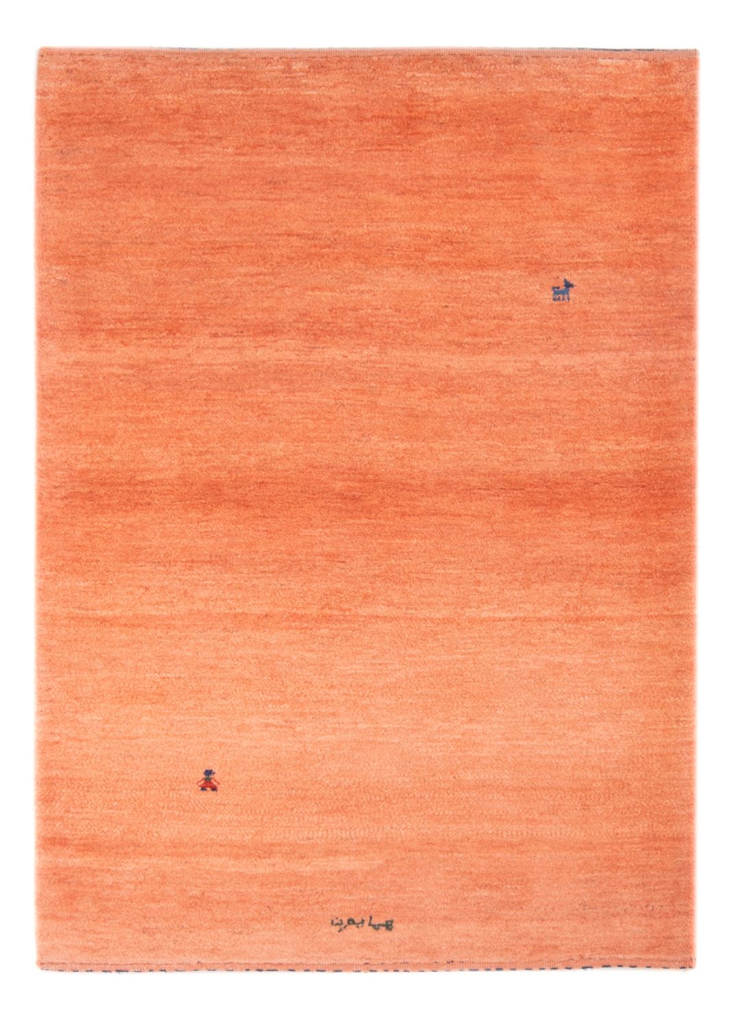 Gabbeh-tæppe - Persisk - 163 x 110 cm - laks