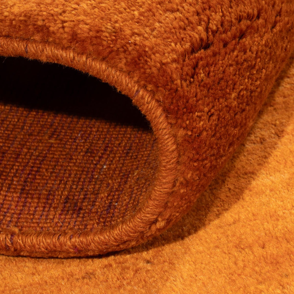 Gabbeh-tæppe - Persisk - 155 x 112 cm - terrakotta